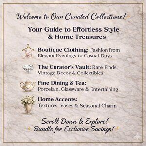✨ START HERE: Guide to Our Curated Collections & Closet Sections